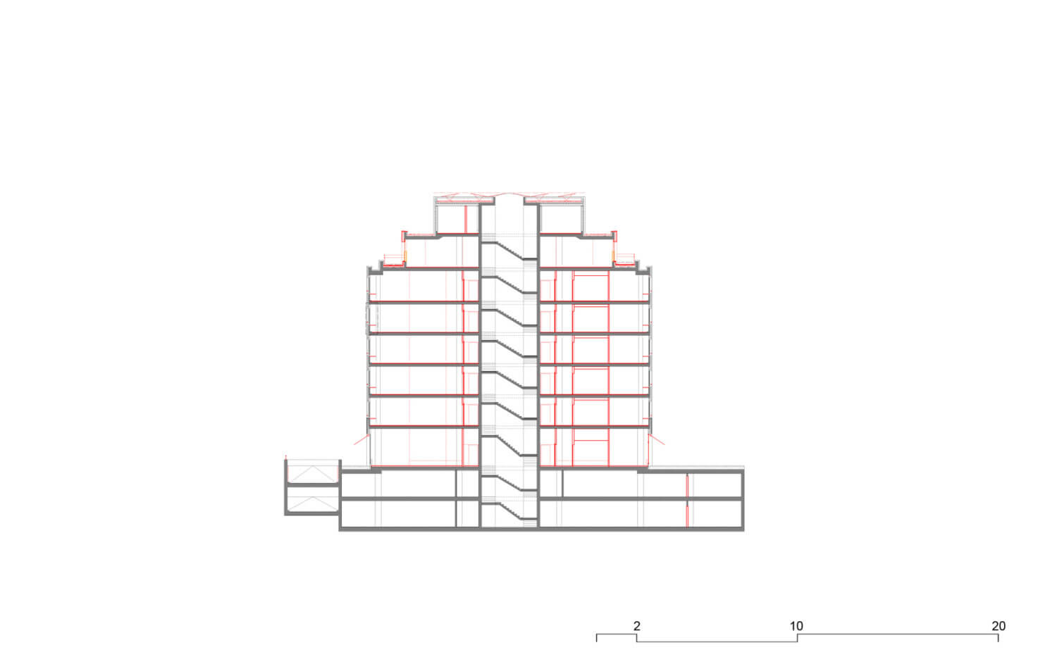 Umnutzung Bürogebäude «The Brick 80»