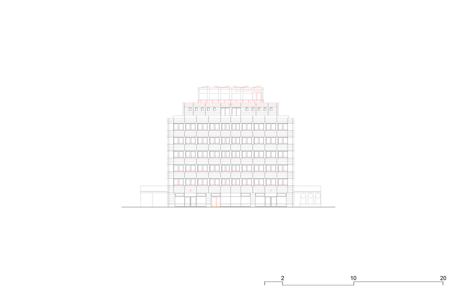 Umnutzung Bürogebäude «The Brick 80»